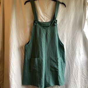 women’s green romper